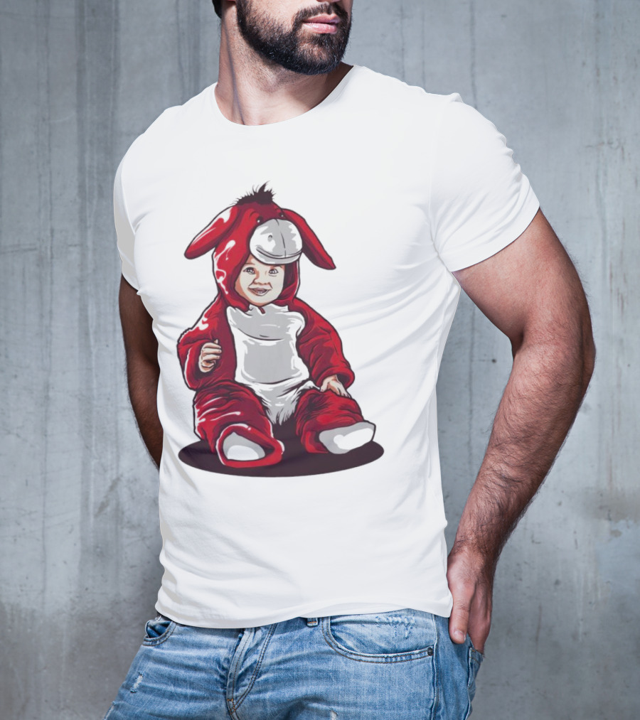 Baby Wear Horse Clothes In Red Costume T-Shirt