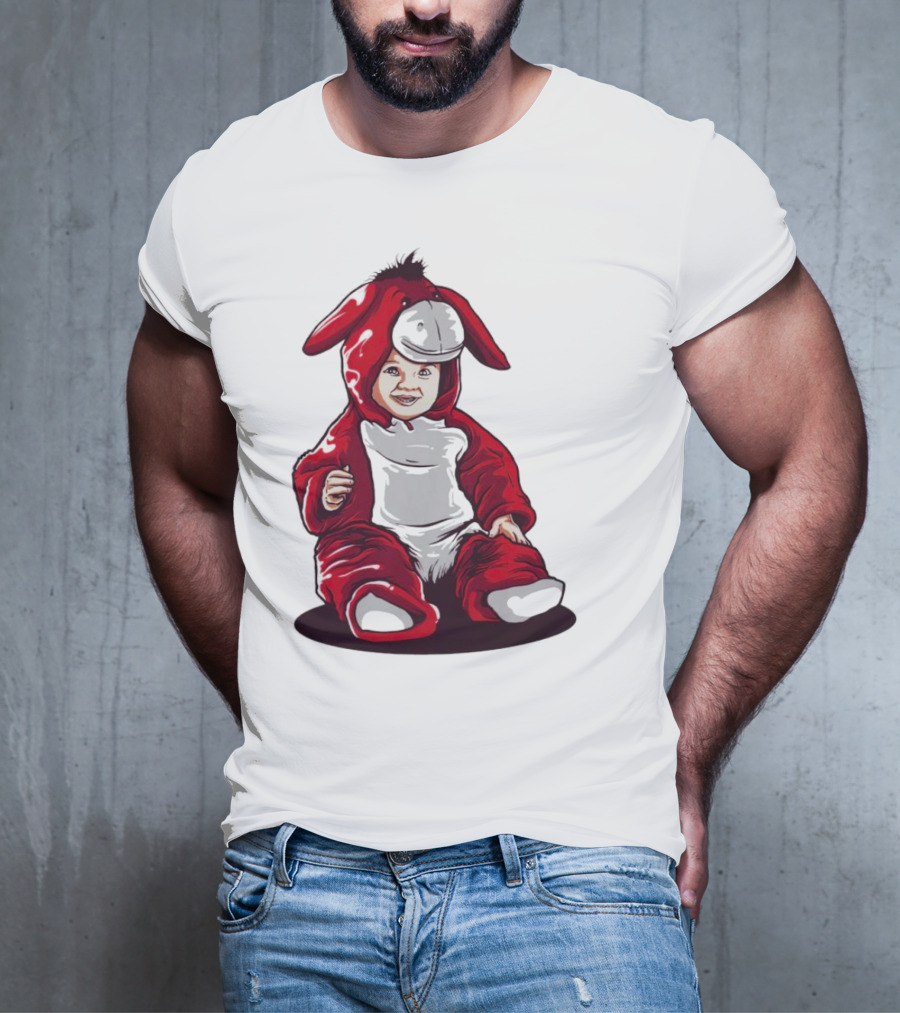 Baby Wear Horse Clothes In Red Costume T-Shirt