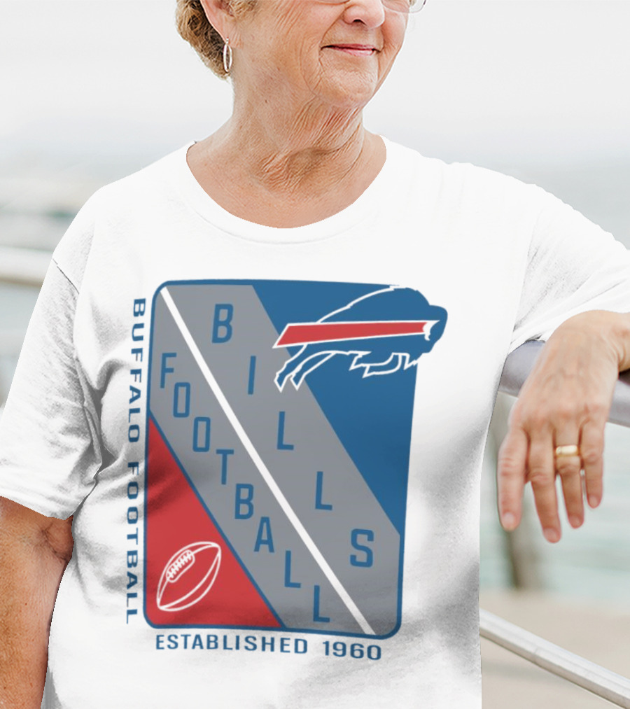 Buffalo Bills Football Established 1960 Shield T-Shirt