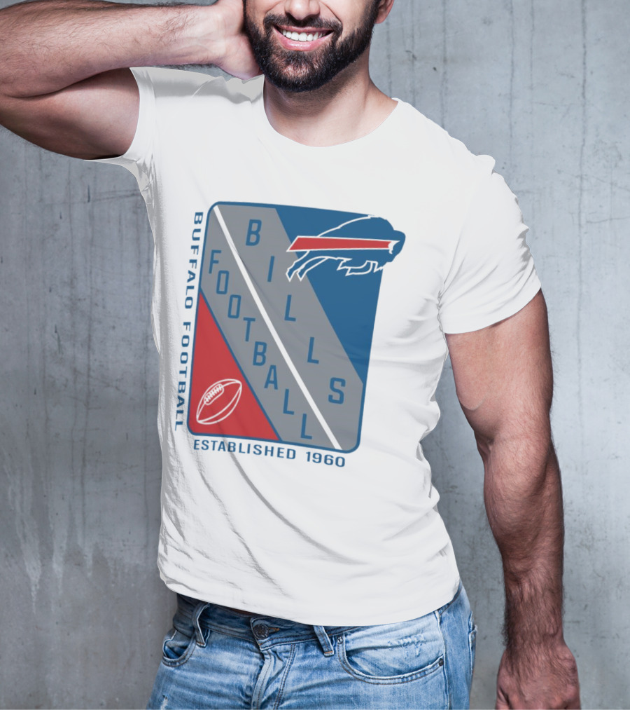Buffalo Bills Football Established 1960 Shield T-Shirt
