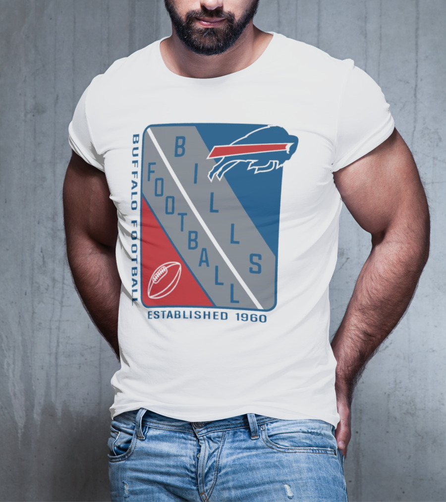 Buffalo Bills Football Established 1960 Shield T-Shirt