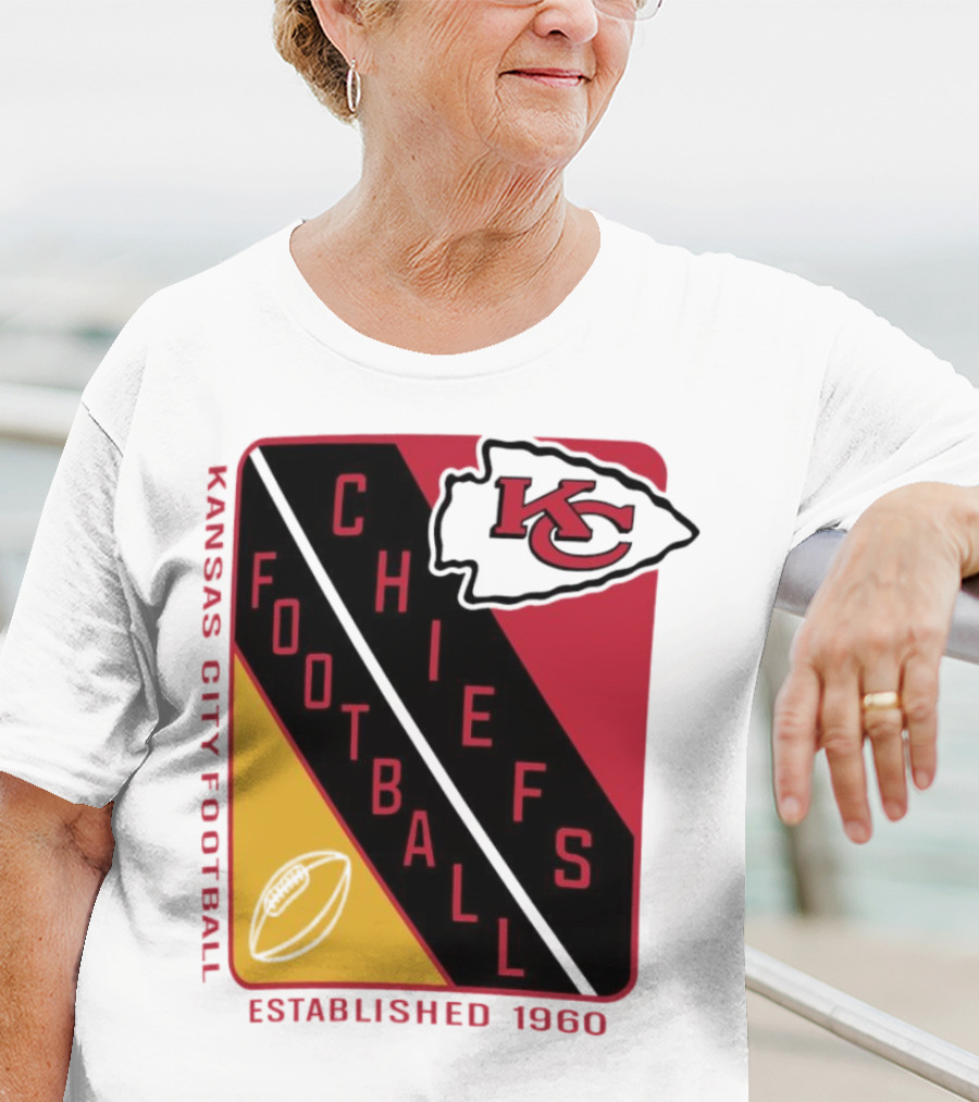 Kansas City Chiefs Football Established 1960 KC T-Shirt