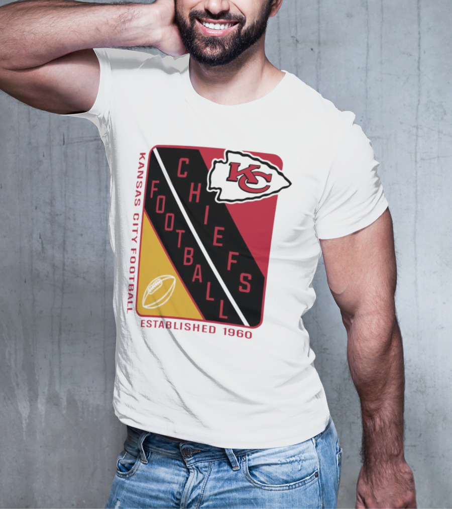Kansas City Chiefs Football Established 1960 KC T-Shirt