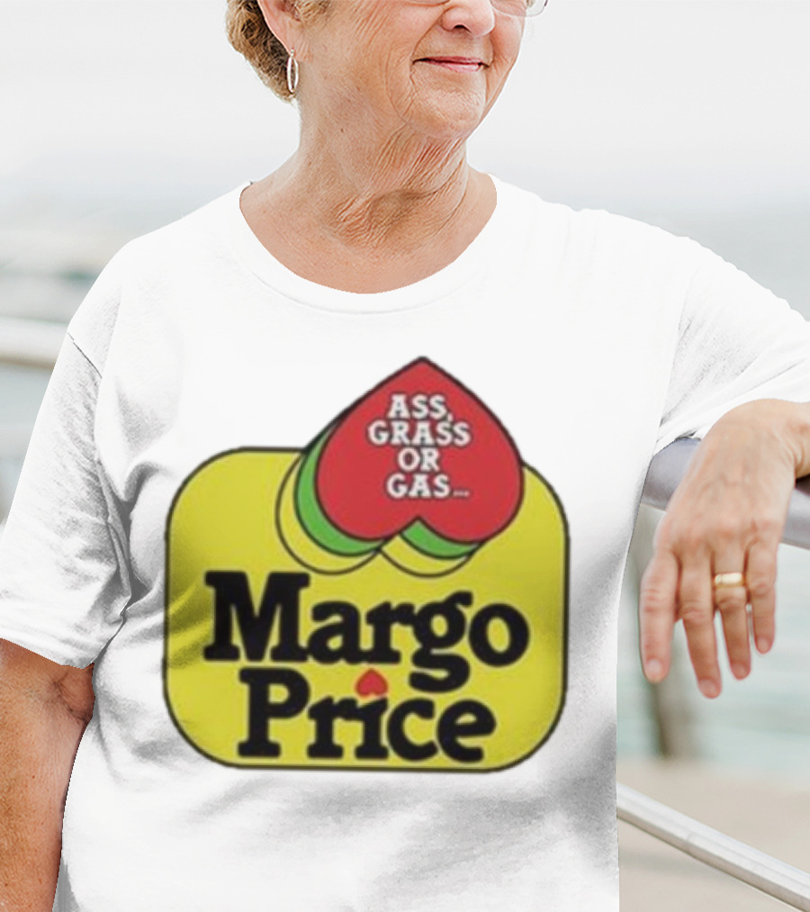 Margo Price Ass Grass Or Gas Playing Cards T-Shirt