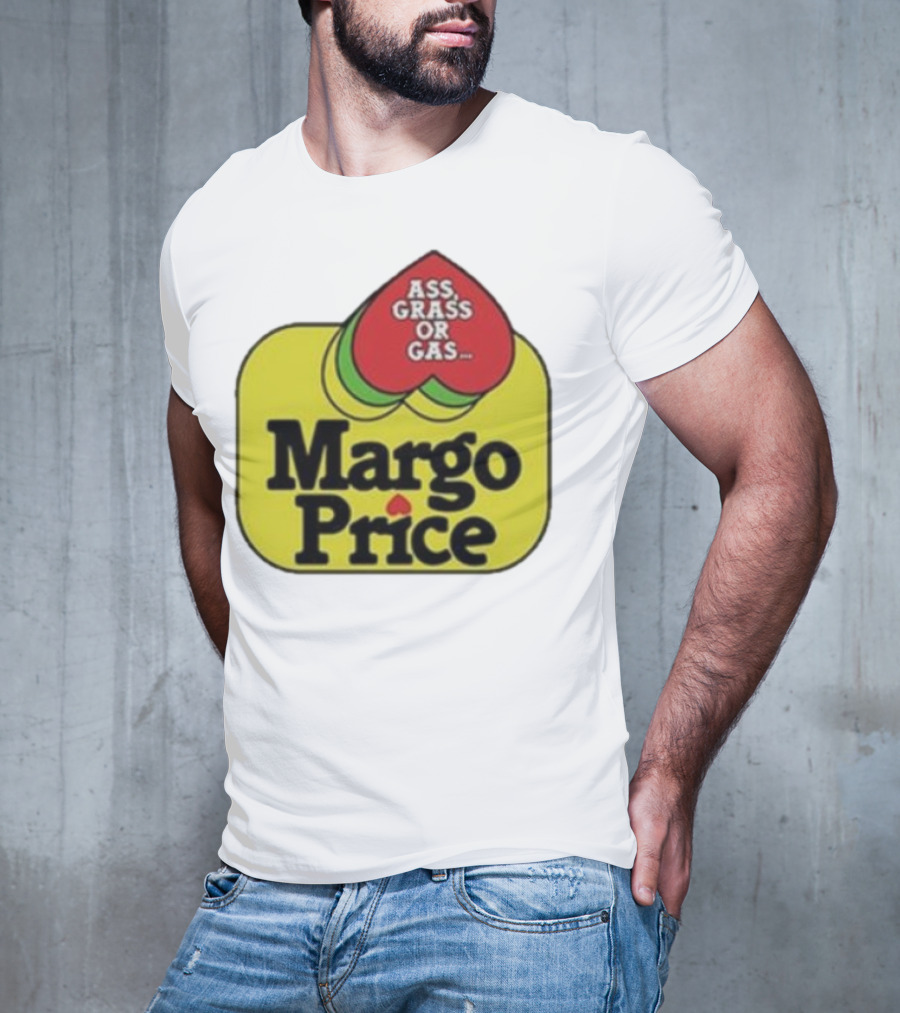 Margo Price Ass Grass Or Gas Playing Cards T-Shirt