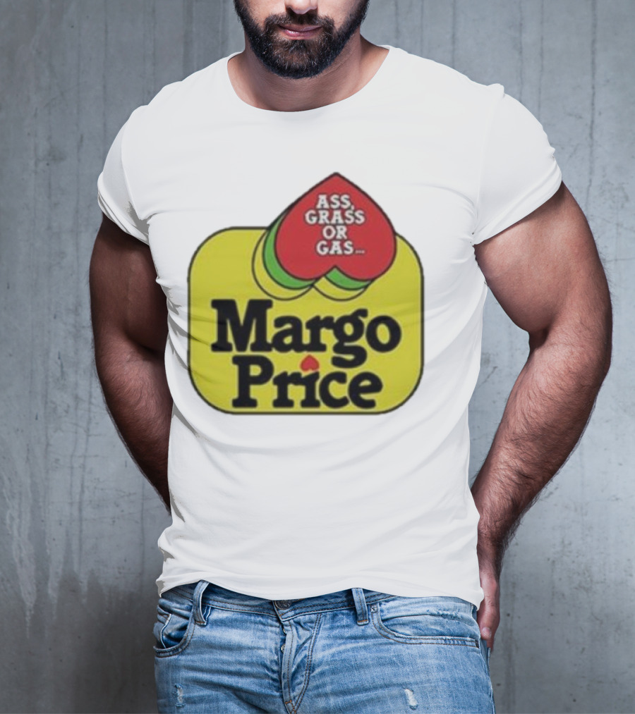 Margo Price Ass Grass Or Gas Playing Cards T-Shirt