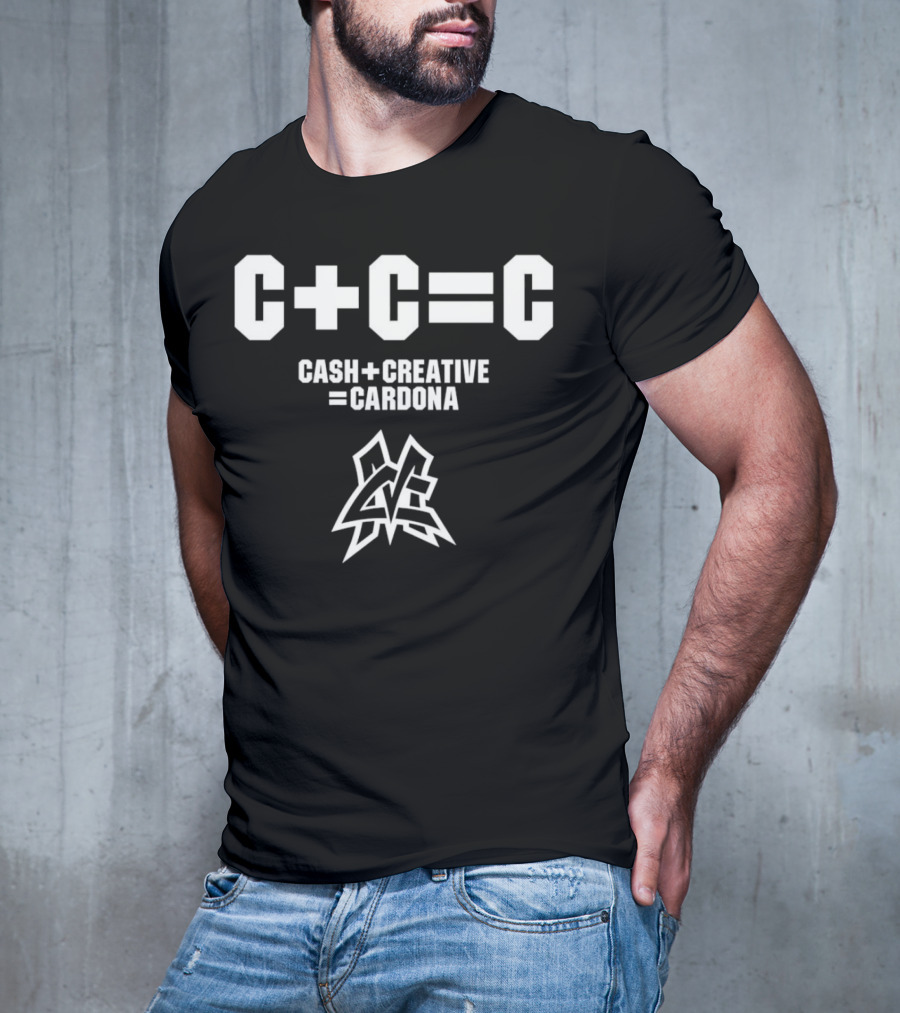 Matt Cardona C+C=C Cash+Creative=Cardona T-Shirt