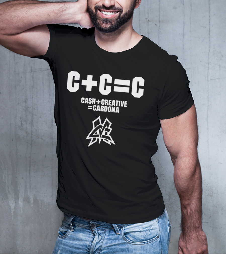 Matt Cardona C+C=C Cash+Creative=Cardona T-Shirt