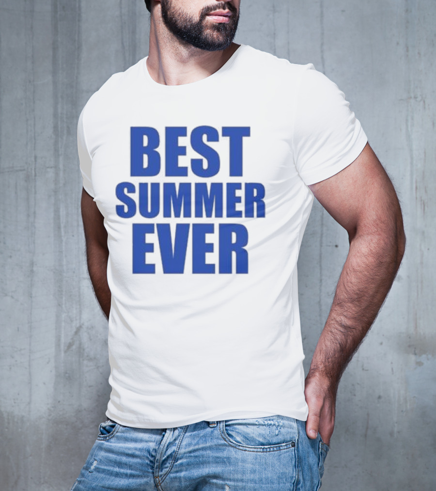 Best Summer Ever Natalie King Wearing Best Summer T-Shirt