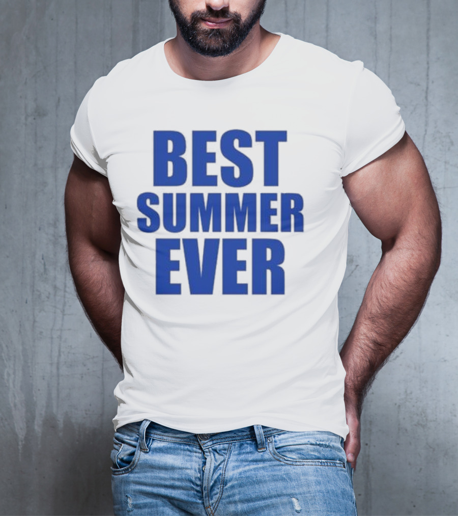 Best Summer Ever Natalie King Wearing Best Summer T-Shirt