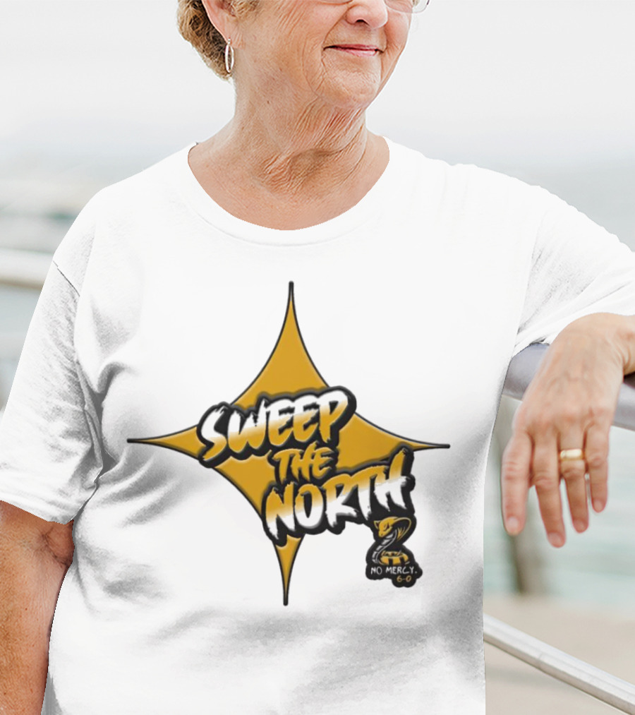 Pittsburgh Steelers Sweep The North 6-0 No Mercy Star T-Shirt