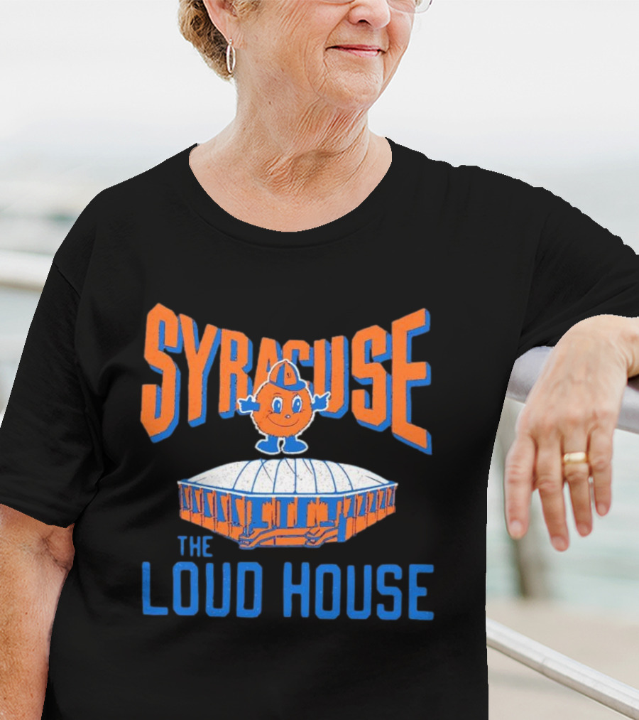 Syracuse Orange Otto The Mascot Loud House Stadium T-Shirt