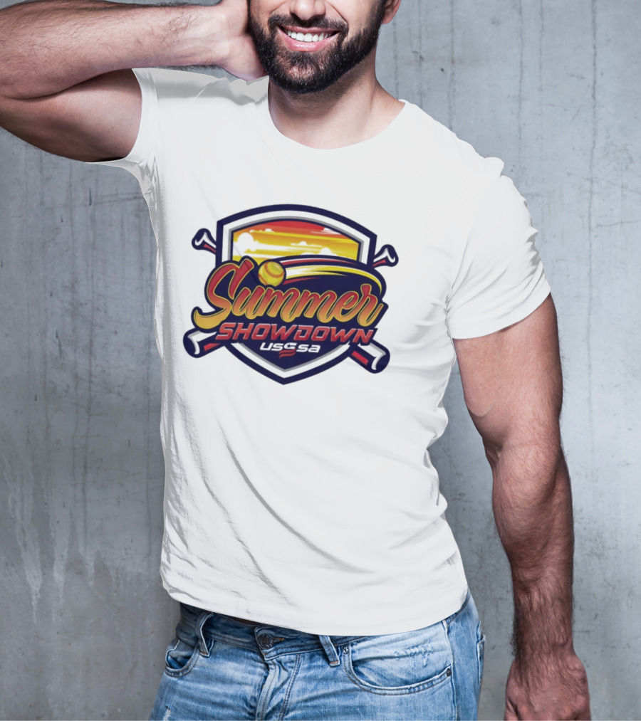 USSSA Summer Showdown Softball Sunset T-Shirt