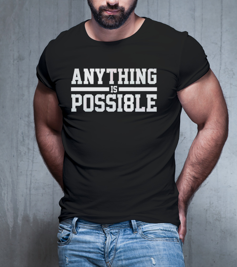 New York Jets Aaron Rodgers Anything Is Poss1ble T-Shirt