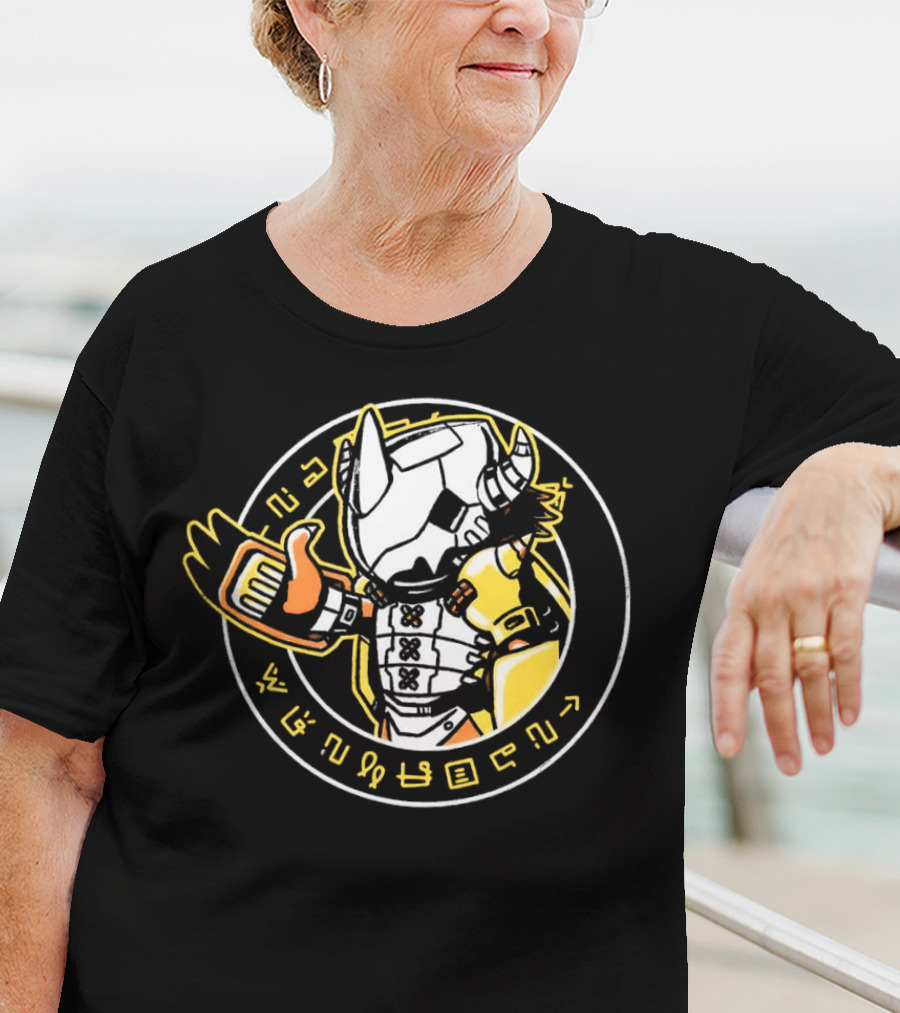 Digivault MetalGreymon Digimon X Vault Boy Fusion T-Shirt