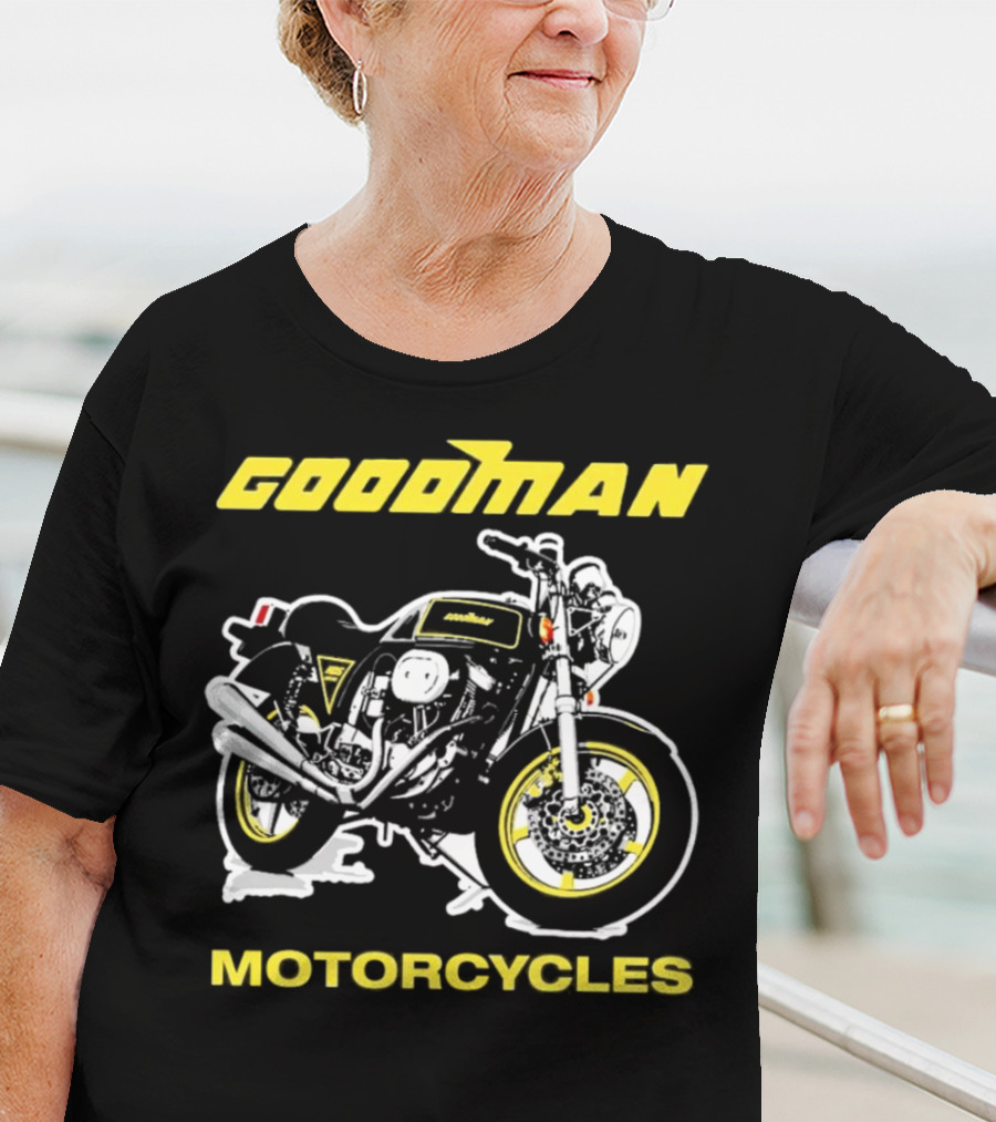 GOODMAN MOTORCYCLES CLASSIC VINTAGE BIKE T-Shirt