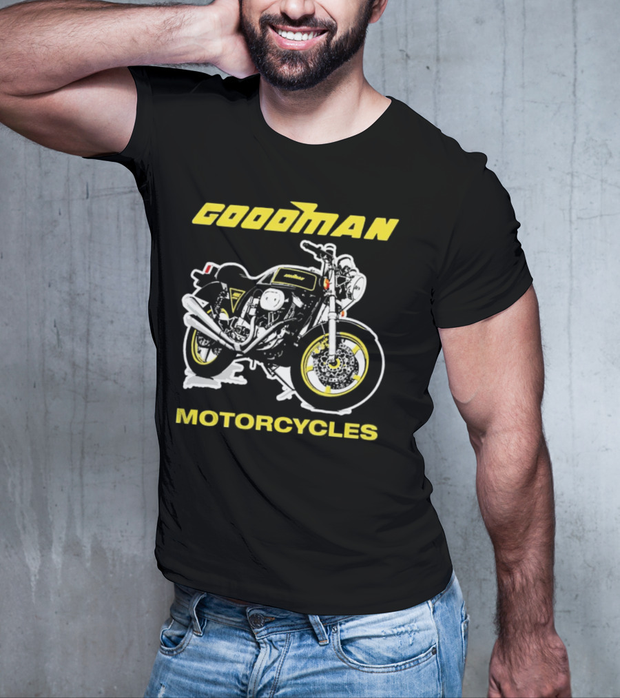 GOODMAN MOTORCYCLES CLASSIC VINTAGE BIKE T-Shirt