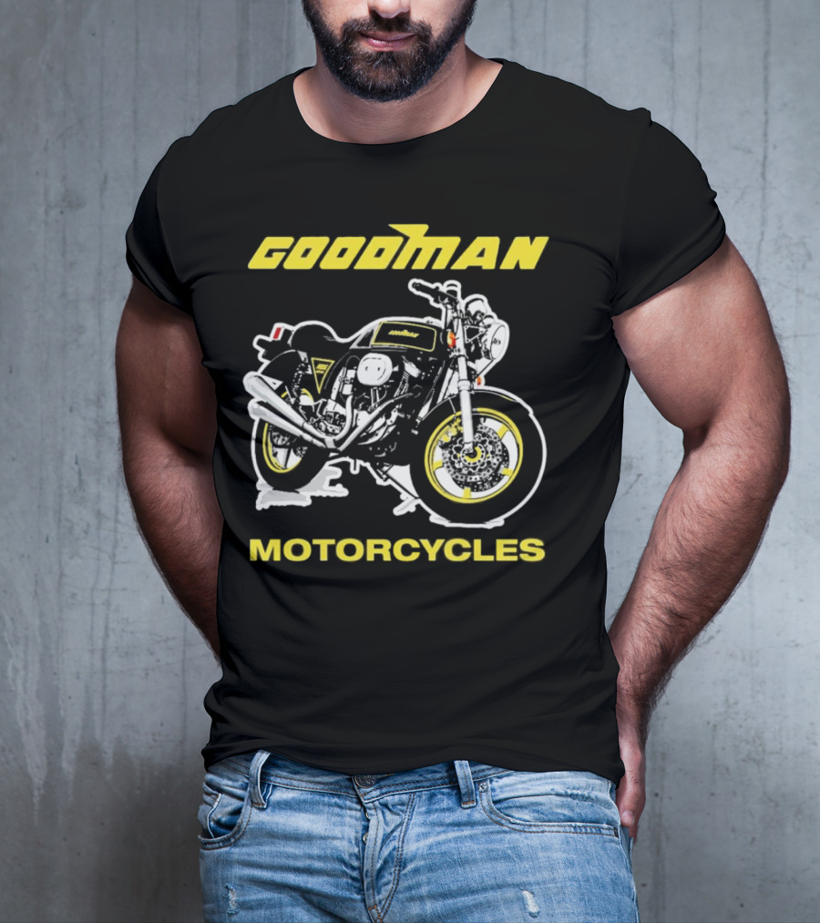 GOODMAN MOTORCYCLES CLASSIC VINTAGE BIKE T-Shirt