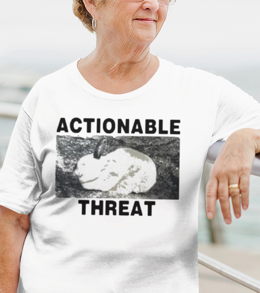 HitsujI Actionable Threat Lamb T-Shirt