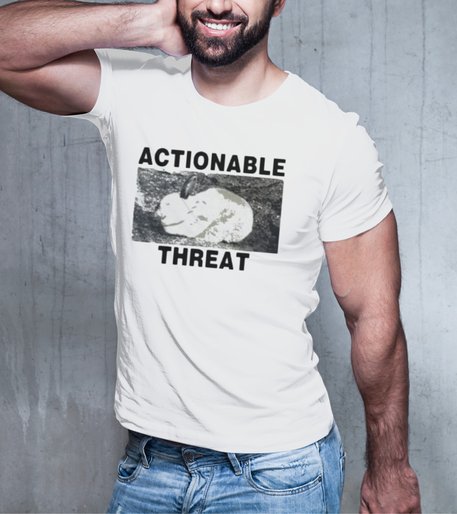 HitsujI Actionable Threat Lamb T-Shirt