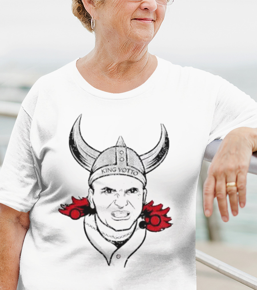 Cincinnati Reds King Votto Viking Warrior T-Shirt