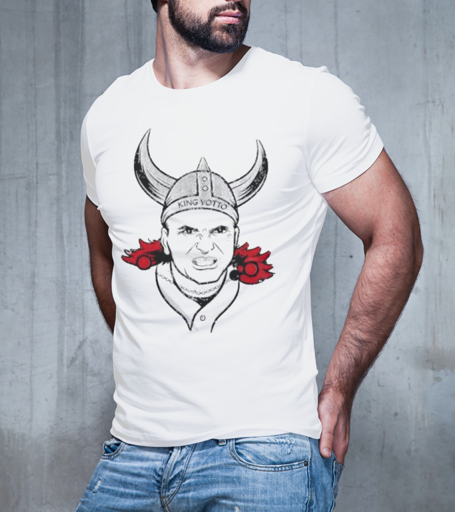 Cincinnati Reds King Votto Viking Warrior T-Shirt