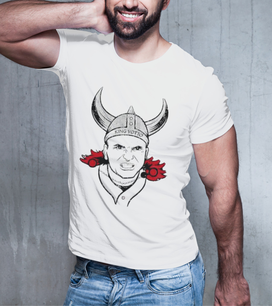 Cincinnati Reds King Votto Viking Warrior T-Shirt