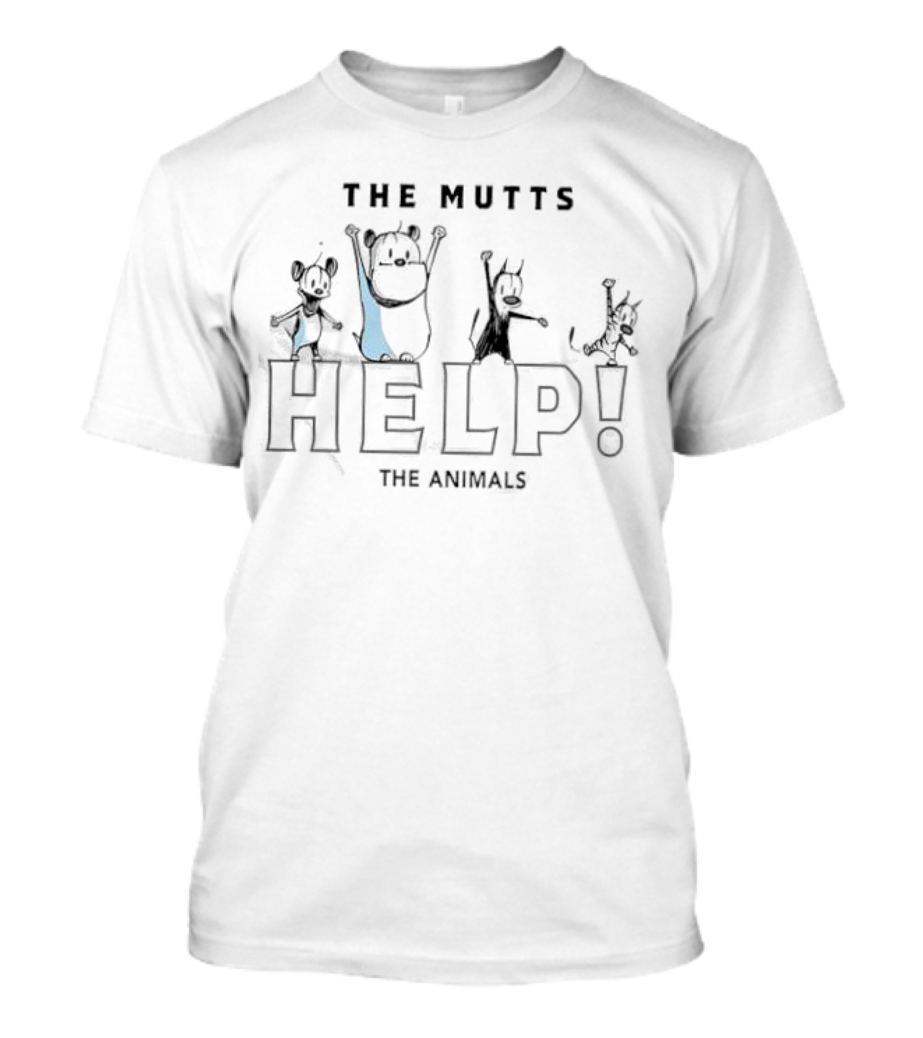 The Mutts Help The Animals Help T-Shirt