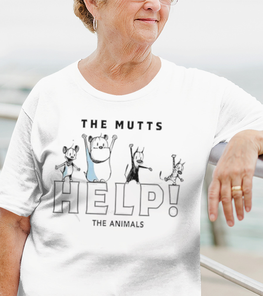 The Mutts Help The Animals Help T-Shirt