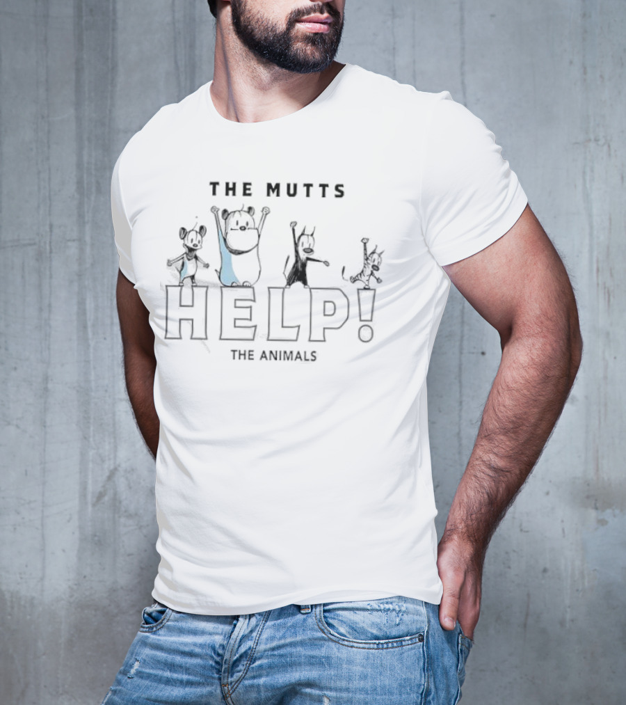The Mutts Help The Animals Help T-Shirt