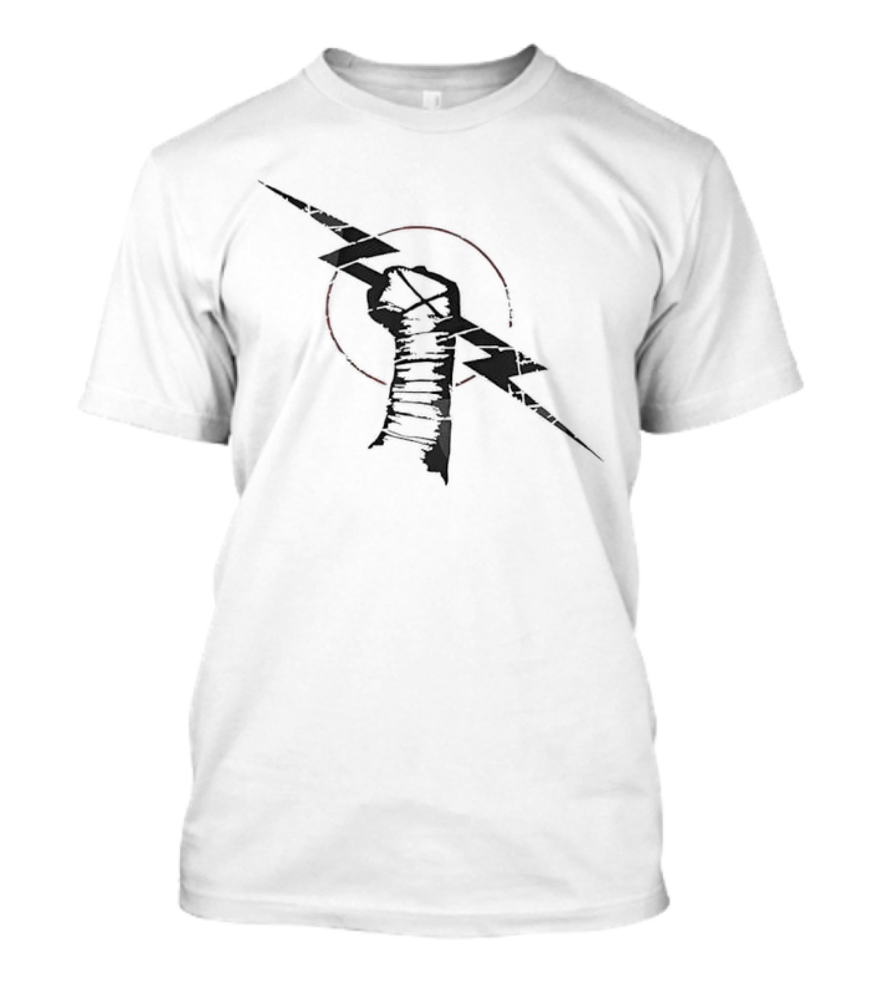 WWE Raw CM Punk Fist Lightning T-Shirt