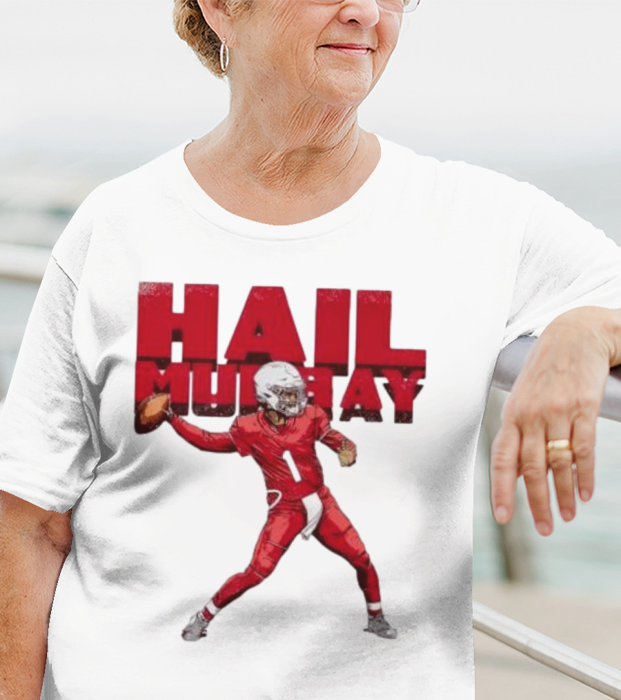 Arizona Cardinals Kyler Murray Hail Murray Football Play T-Shirt