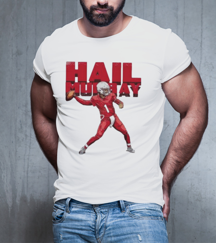 Arizona Cardinals Kyler Murray Hail Murray Football Play T-Shirt