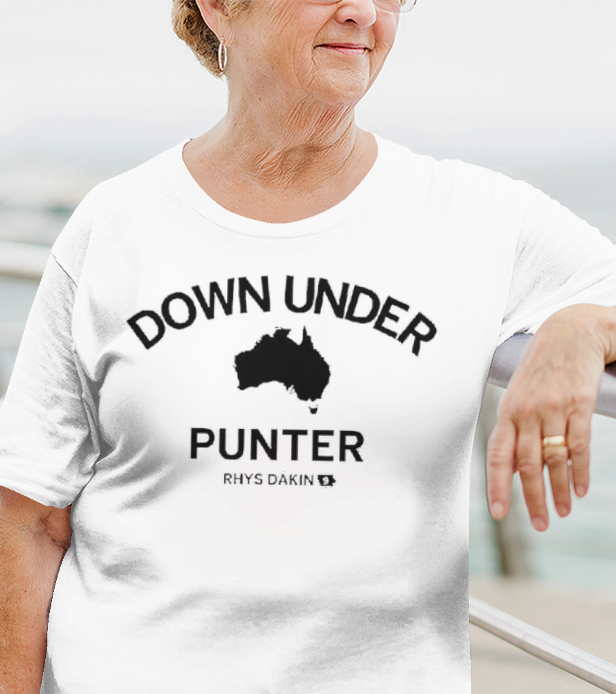 Down Under Punter Rhys Dakin Australia T-Shirt