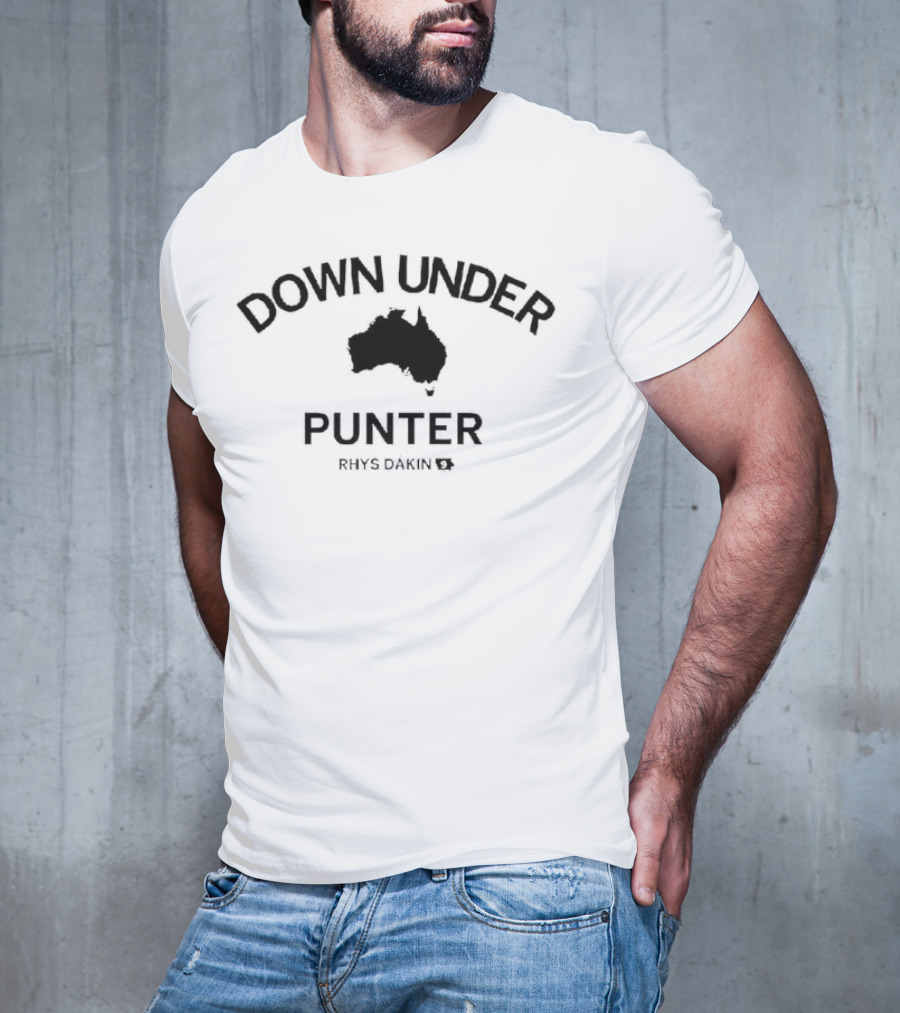 Down Under Punter Rhys Dakin Australia T-Shirt