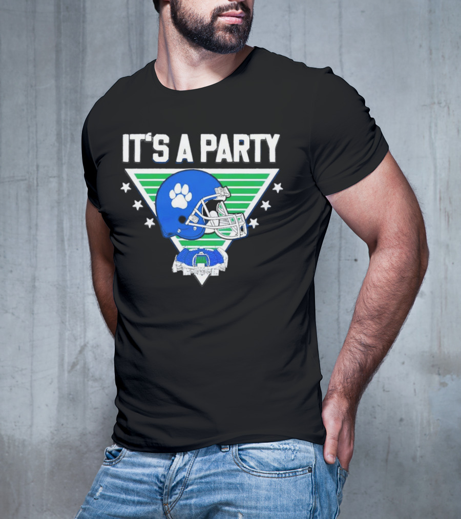 It's A Party Helmet Stadium Kentucky Wildcats T-Shirt