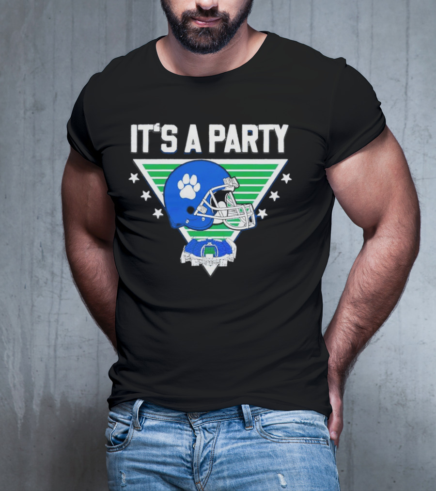It's A Party Helmet Stadium Kentucky Wildcats T-Shirt
