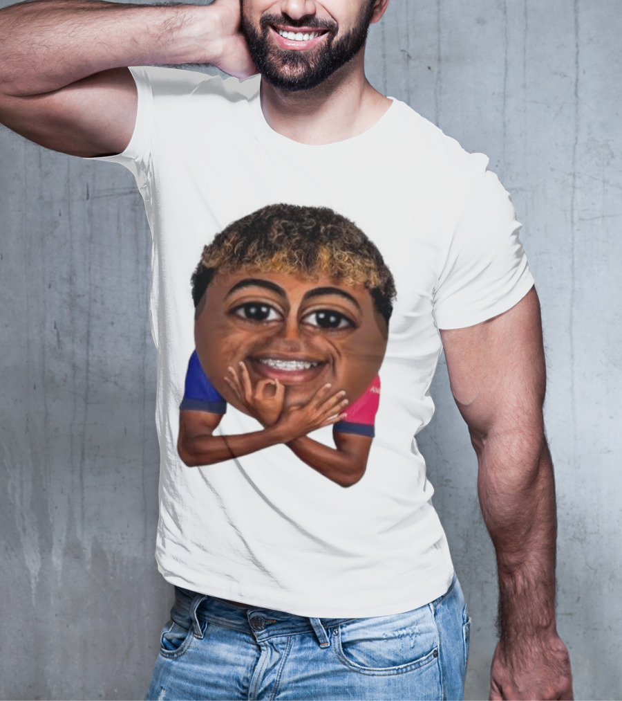 FC Barcelona Lamine Yamal Meme Big Head Funny Soccer Player T-Shirt