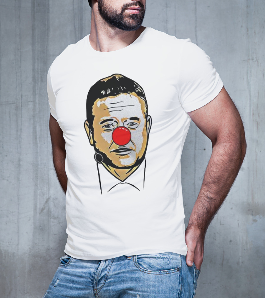 Nolesunis Clown Kirk Is A Jerk Red Nose T-Shirt
