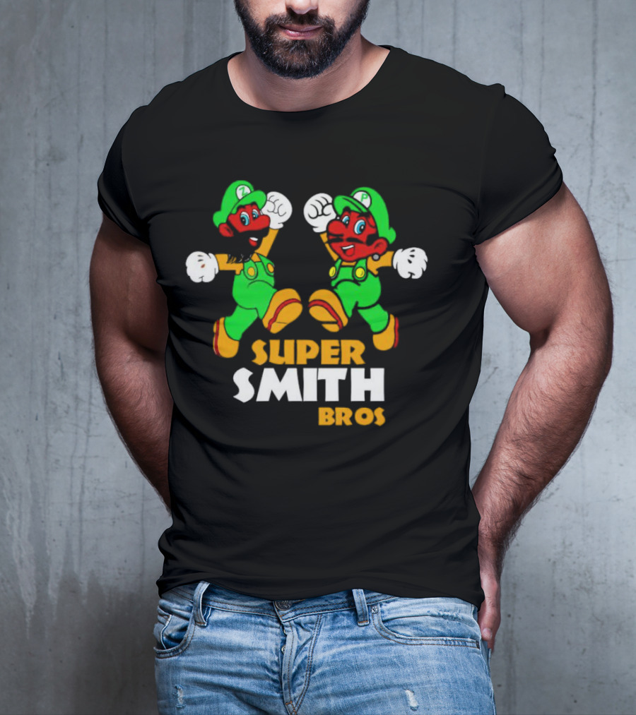 Super Smith Bros Mario Luigi T-Shirt