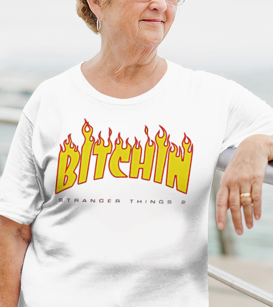 Bitchin Stranger Things 2 Flame T-Shirt