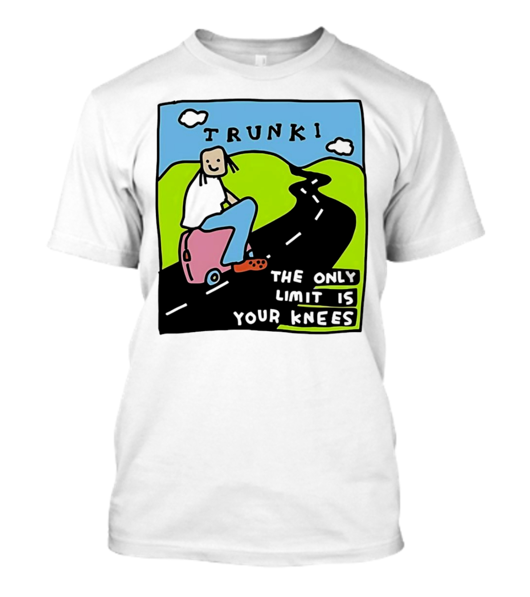Trunki The Only Limit Is Your Knees Road Adventure T-Shirt