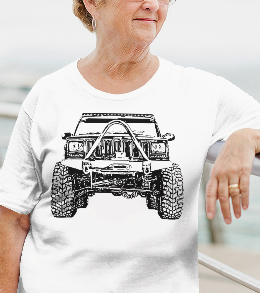 Cherokee XJ 2nd Gen Off Road Rally Dakar Jeep Adventure T-Shirt