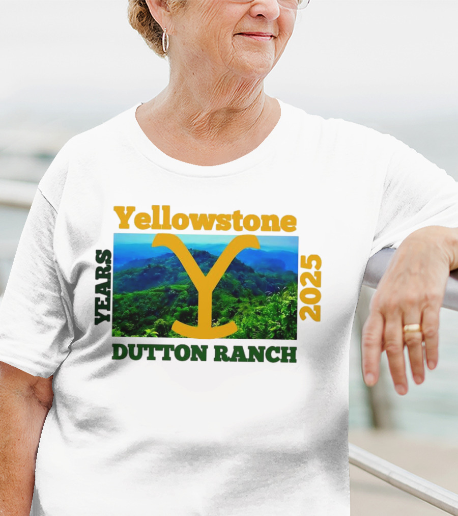 Yellowstone Y Years 2025 Dutton Ranch T-Shirt