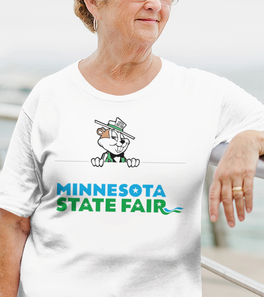 MINNESOTA STATE FAIR Gopher With Hat T-Shirt