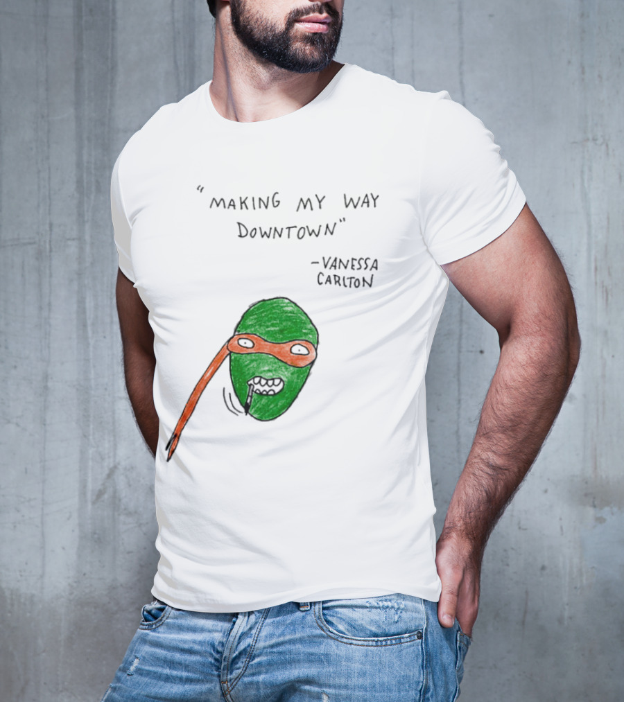 Michelangelo Making My Way Downtown Vanessa Carlton T-Shirt