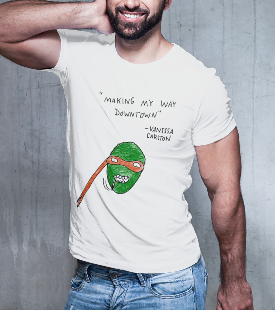 Michelangelo Making My Way Downtown Vanessa Carlton T-Shirt