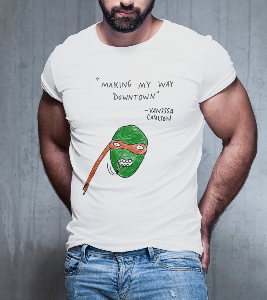 Michelangelo Making My Way Downtown Vanessa Carlton T-Shirt