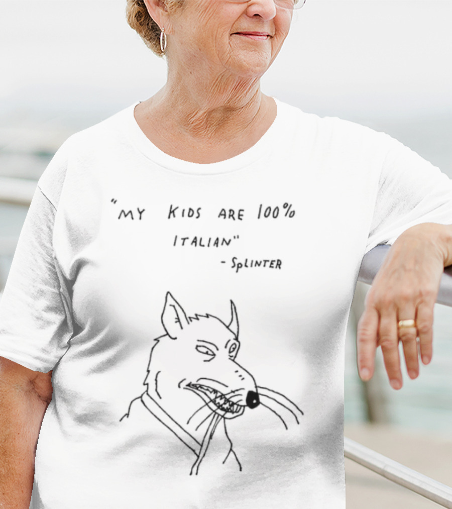 My Kids Are 100% Italian Splinter T-Shirt
