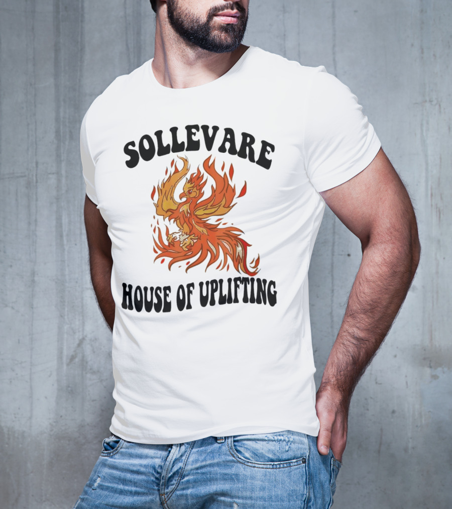 Sollevare House Of Uplifting Phoenix Flame T-Shirt